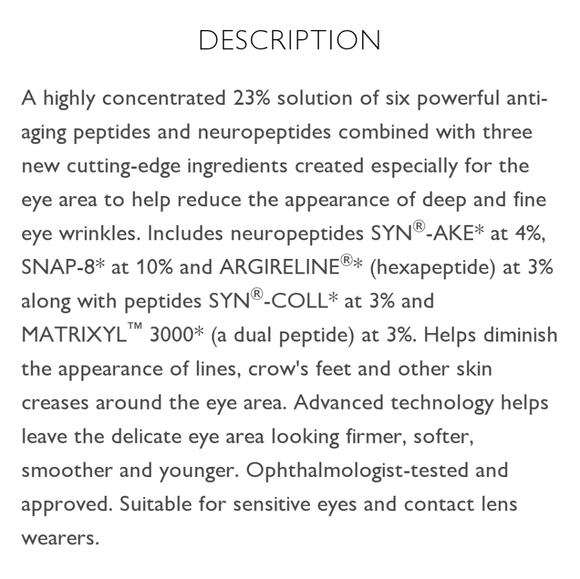 PETER THOMAS ROTH SUPERSIZED!! UnWrinkle Eye Concentrate! - Picture 3 of 15
